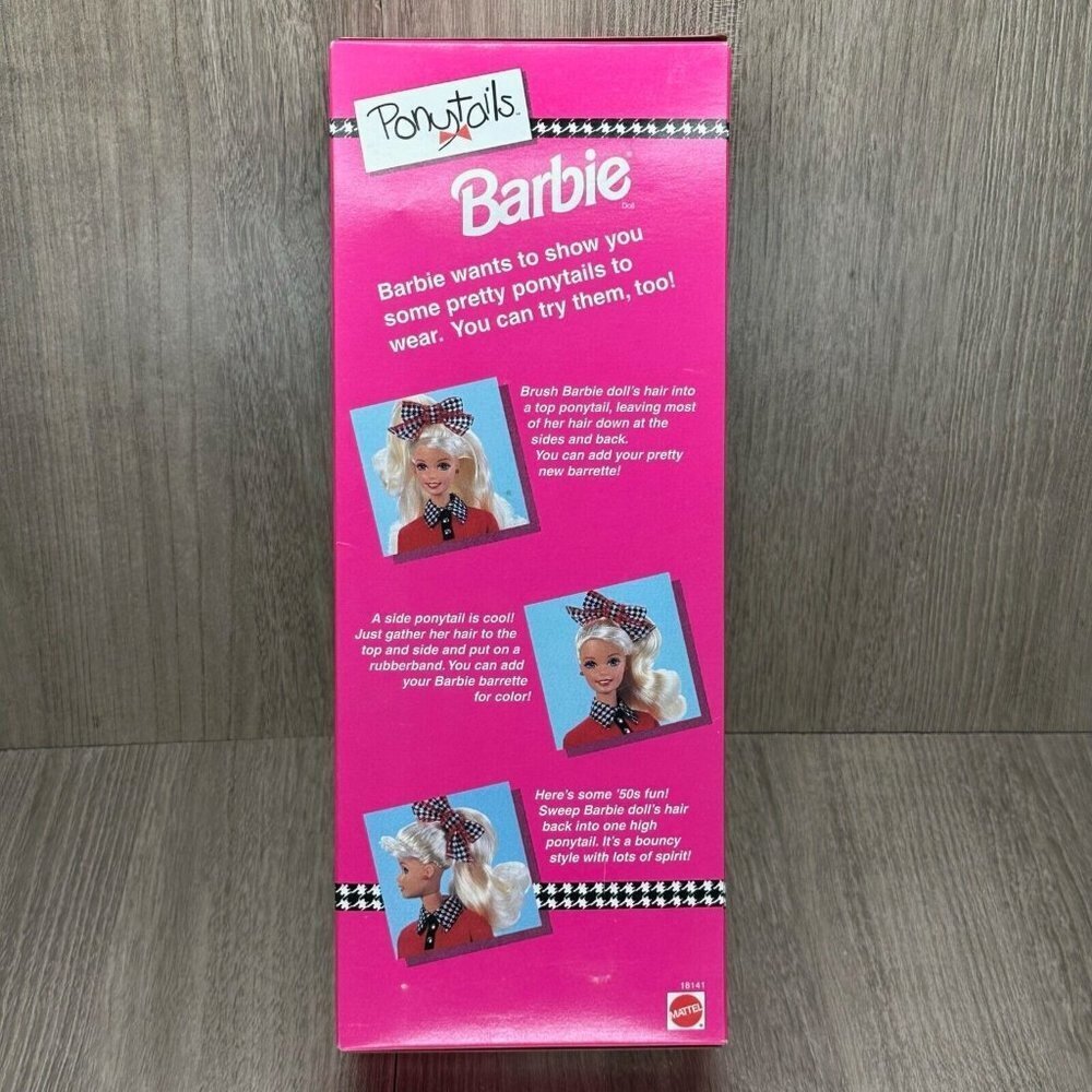 1997 Barbie Ponytails Fashion Doll AAFES Special Edition #18141 - Mattel - Picture 3 of 8